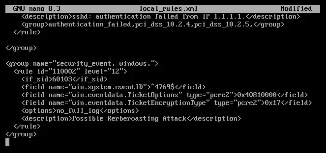 TMA Solutions Adding Custom Rules to the Wazuh Server